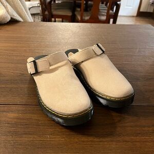 Dr. Martens Cream Mules